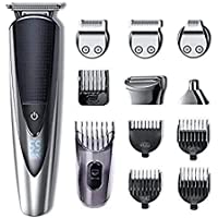 Hatteker Barbero Electrico Cortapelos Profesional Hombre Cortador Pelo Cortadora de Pelo Recargable Máquina de Afeitar…